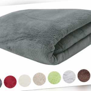 Fleece-Decke / Wolldecke XXL / Kuscheldecke / Plaid ca. 150x200