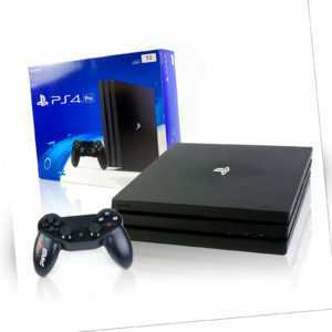SONY PS4 PRO Konsole 1TB + NEUER Controller - Spielkonsole - Playstation