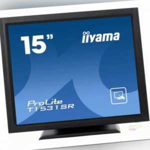 iiyama 38cm (15") Touch LED ProLite LCD T1531SR Full HD schwarz T1531SR-B5 NEU