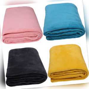 Fleecedecke Softfleece Tagesdecke Wohndecke Kuscheldecke Sofadecke