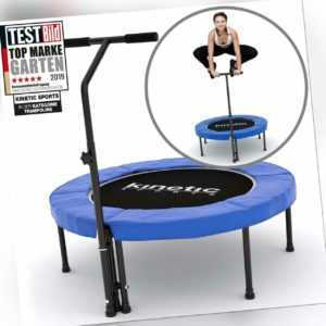 Fitness Trampolin Sport Jumper Minitrampolin Gummiseil Federung bis 120kg BLAU