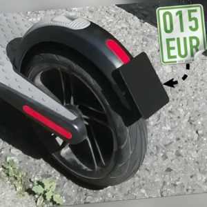 License Plate Ninebot Segway ES1/ES2/ES4 E Scooter Nummernschild