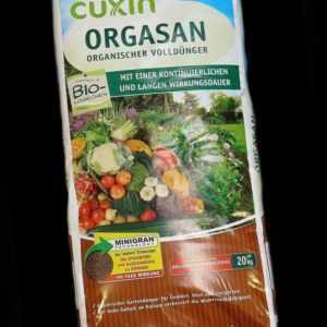Cuxin Orgasan Organischer Volldünger 20 kg Gartendünger Langzeitwirkung BIO