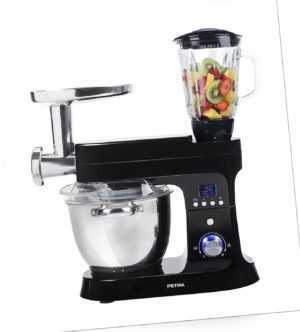 Petra Electric Küchenmaschine mit Kochfunktion Multi MK 12.07 5,5L Mixer Rührer
