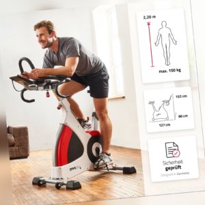 SportPlus Speedbike Indoor Cycling Heimtrainer Fitness Bike Fahrrad Ergometer