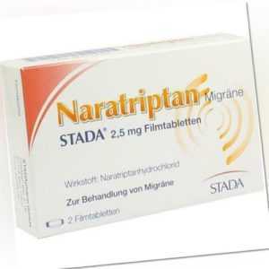 NARATRIPTAN Migräne STADA 2,5 mg Filmtabletten 2 St PZN 9391930