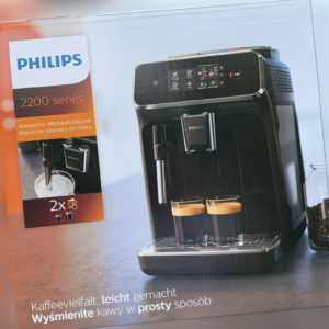 Philips EP2220/10 Kaffeevollautomat Schwarz SensorTouch Benutzeroberfläche - NEU