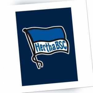 Hertha BSC Fleecedecke "Logo "  navyblau  150 x 200 cm Hertha BSC