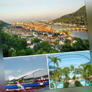 Wellness Therme Sinsheim & Heidelberg 2 - 4 Tage Kurzurlaub Hotel Leo Mühlhausen