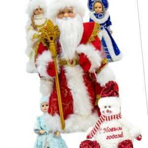 Weihnachtsmann Väterchen Frost Snegurochka Schneemädchen Снегурочка Дед Мороз