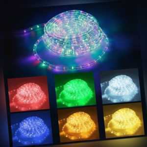 LED Lichtschlauch Lichterschlauch Lichterkette Innen/Aussen IP44 10m/20m/30m/50m