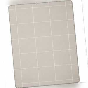 Biederlack Grid Wohndecke Wolldecke Schurwolle Sofadecke 150x200cm