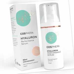 59,80€/100ml Cosphera - Hyaluron Performance SERUM hochdosiert Vegane Creme 50ml