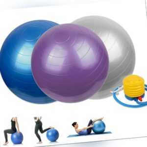 Gymnastikball Sitzball Fitness Yoga Pilates Sportball Ball 65 75 85cm+Pumpe DHL