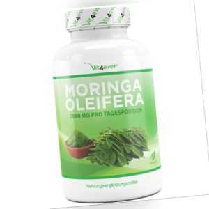 Moringa Oleifera - 240 Kapseln - 650 mg pro Kapsel - Vegan - Premium - Vit4ever