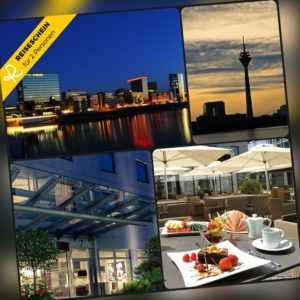 4 Tage 2P Düsseldorf 4★ Secret Hotel Kurzurlaub Wochenende Urlaub Städtereise