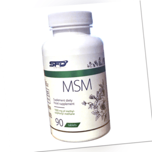 SFD MSM 1000mg 90 Tabletten Nahrungsergänzungsmittel Sportler Fitness Sport