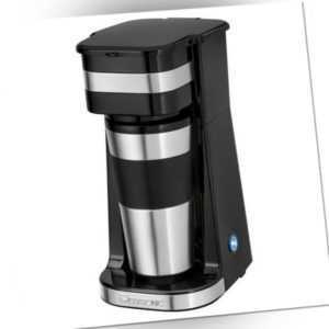 Mini-Kaffeemaschine 1 Thermo-Becher-Kaffeeautomat Edelstahl Thermobecher Kaffee
