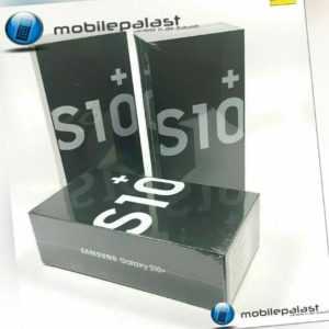 SAMSUNG Galaxy S10+ Plus 128GB Black Smartphone ohne Branding OVP ...