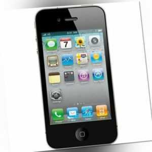Apple iPhone 4 Smartphone 8,9 cm (3,5 Zoll) Display, 8GB schwarz  "sehr gut"