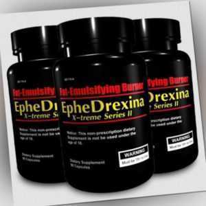 EpheDrexina Stärkster Fatburner BIG PACK 270 KAPSELN - Hardcore Fettverbrennung