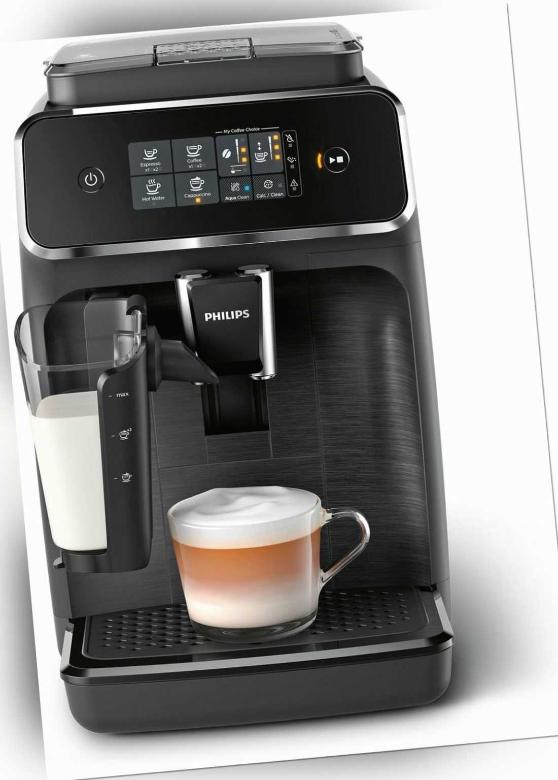 Philips Kaffeevollautomat Kaffeemaschine Espressomaschine Schwarz NEU