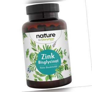 Zink Tabletten Bisglycinat 400x Nature Chelat 25Mg Vegan Haut Haare ZinkChelat