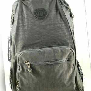 Rucksack Bag Street Crushed Nylon 2212 Grau sehr leicht, robust, wasserabweisend