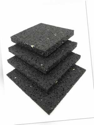(21,50€/m²) Terrassenpad 8 mm 25 St./Pack Gummigranulat Pads in 5 Größen