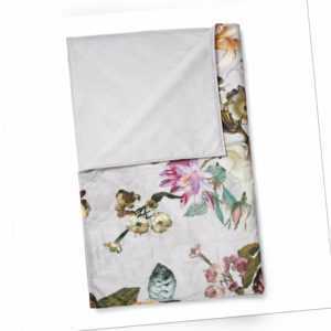 ESSENZA Tagesdecke Quilt Überwurf Fleur Grau Blumen Blüten Rosen