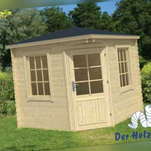 Gartenhaus Jos Blockhaus 250x250 cm Holzhaus 28mm Gerätehaus Pavillon Holz Neu