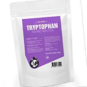 TRYPTOPHAN 125-500 Tabletten (vegan) Schlaf Regeneration Entspannung Aminosäure