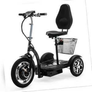 Dreirad E-Scooter Elektro Roller 3 Wheeler Trike 750W VELECO ZT16