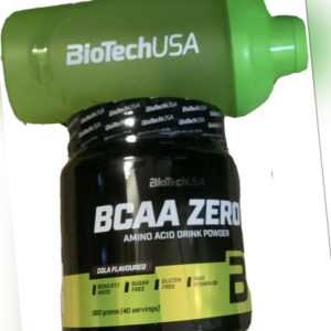 (41,39€/p.kg)BioTech BCAA Zero 360g Dose ohne Zucker, mit Stevia gesüsst+Shaker
