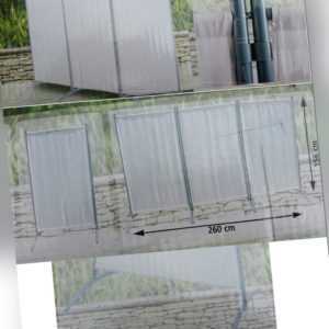 Raumteiler Trennwand Paravent 3tlg Umkleide Sichtschutz spanische Wand Metall