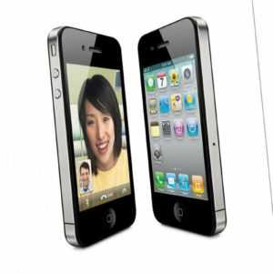 Apple iPhone 4 Smartphone (3,5 Zoll (8,9 cm), 16 GB) schwarz "gut"