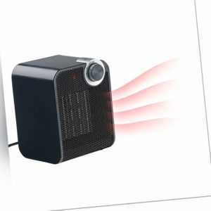Heizer: Design-Keramik-Heizlüfter mit Thermostat, 2-stufig, bis 1.500 Watt
