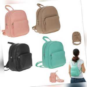 Rucksack elegant Alessandro Color Handtasche Damenrucksack Freizeitrucksack 3368