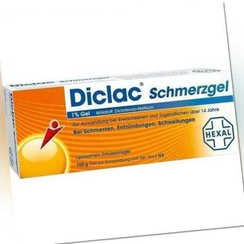 DICLAC Schmerzgel 1% 150 g PZN 5388026