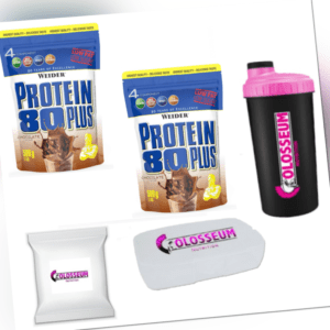 Weider Eiweiß Protein 2x500g = 1kg Mehrkomponenten 80 Plus gratis Bonus