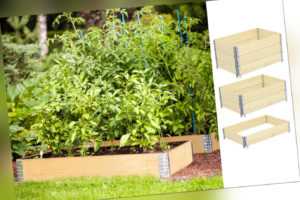 2x Palettenrahmen 120x80 Aufsatzrahmen Garten Gemüse Blumen Hochbeet Umrandung
