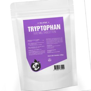 L-TRYPTOPHAN 500mg Tabletten (125-500 St.) Schlafstörungen | Serotonin
