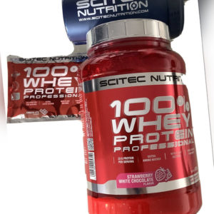 (22,66€/kg)Scitec Nutrition 100%Whey Protein Professional 920g mitShaker+Probe