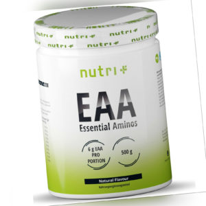 EAA PULVER 500g | HÖCHSTE DOSIERUNG | essenzielle Aminosäuren EAAs Powder vegan