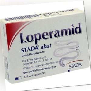 LOPERAMID STADA akut 2 mg Hartkapseln 10 St PZN 8999960