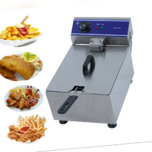 Elektrische Fritteuse gastro Fritteuse Friteuse Kaltzone Fritöse 3000W