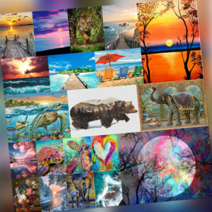 Malen nach Zahlen Kit DIY Leinwand Öl Kunst Bild Home Decor Home Wall Decor