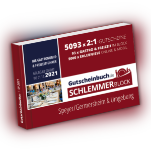 Gutscheinbuch.de Schlemmerblock Speyer/Germersheim & Umgebung 2021