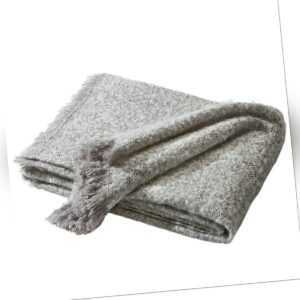 Biederlack Wohndecke Structures & Senses Plaid - grey - 130 x