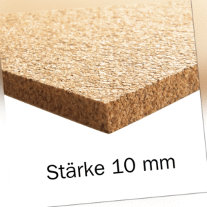 XXXL Pinnwand Korkplatte 91 x 61 cm - 10 mm stark | TOPSELLER | für Weltkarten